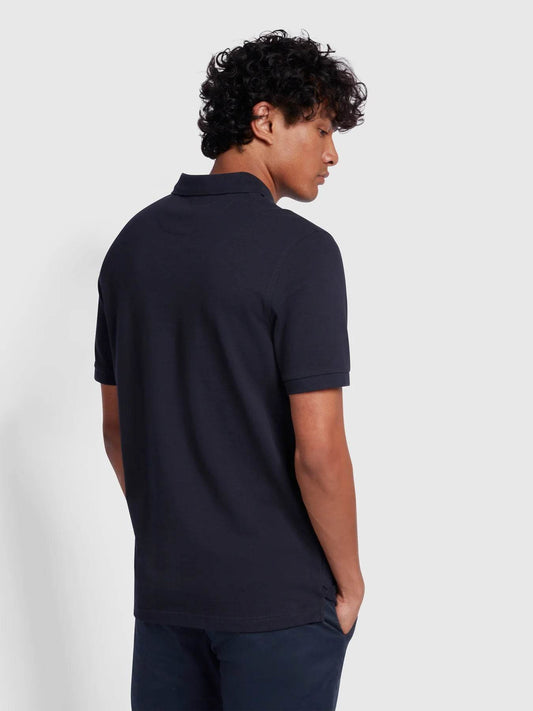 Farah Blanes Organic Cotton Polo Shirt - True Navy f4ksb068_412_alt3_1_1800x1800_37c062c5-a96b-46ad-8c5a-94907f4e1f0b