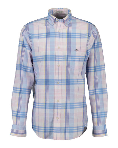 Gant Regular Classic Oxford Check Shirt - Light Pink gant_3250084_662-1