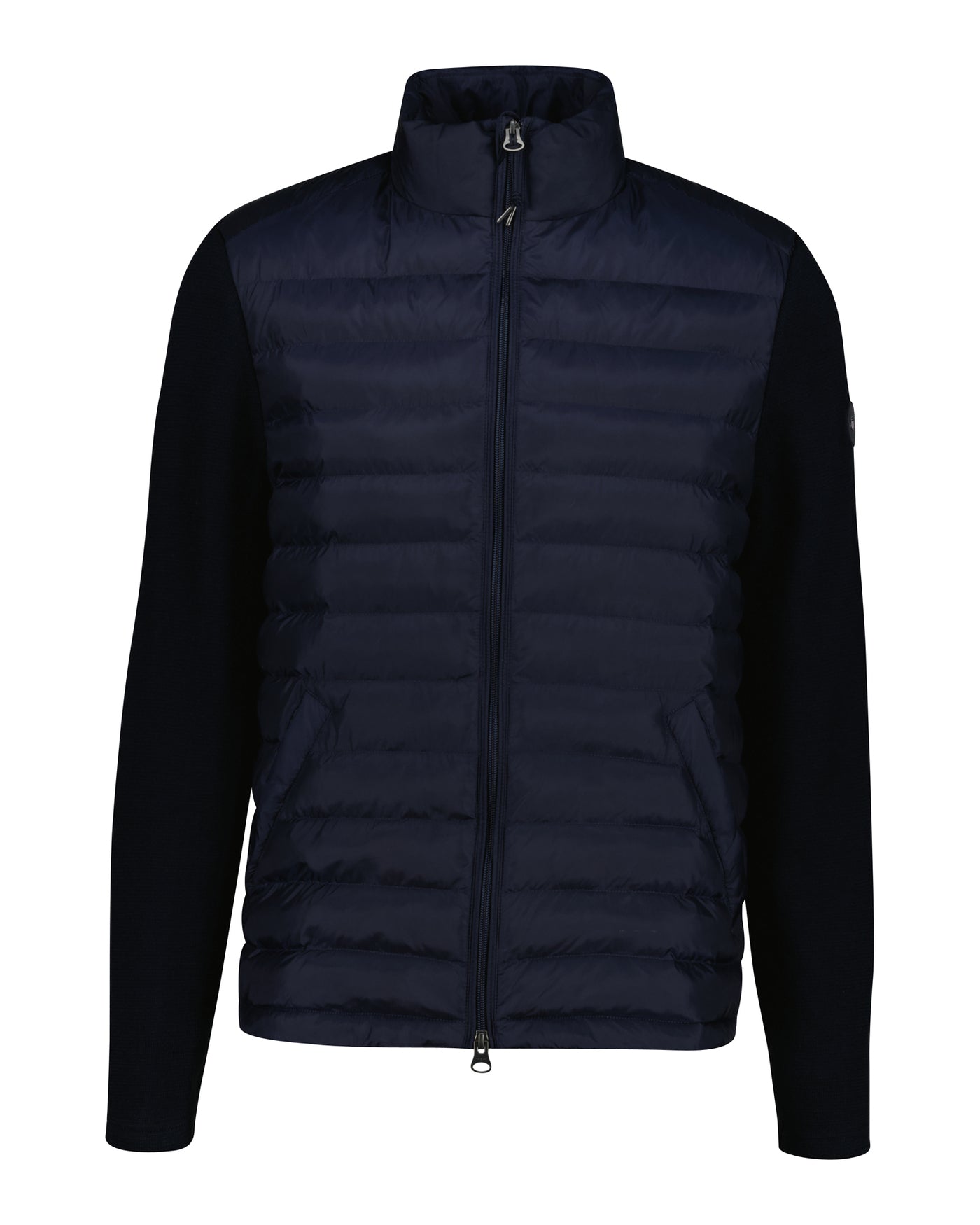 Gant Mixed Media Jacket - Evening Blue gant_7006543_433-1