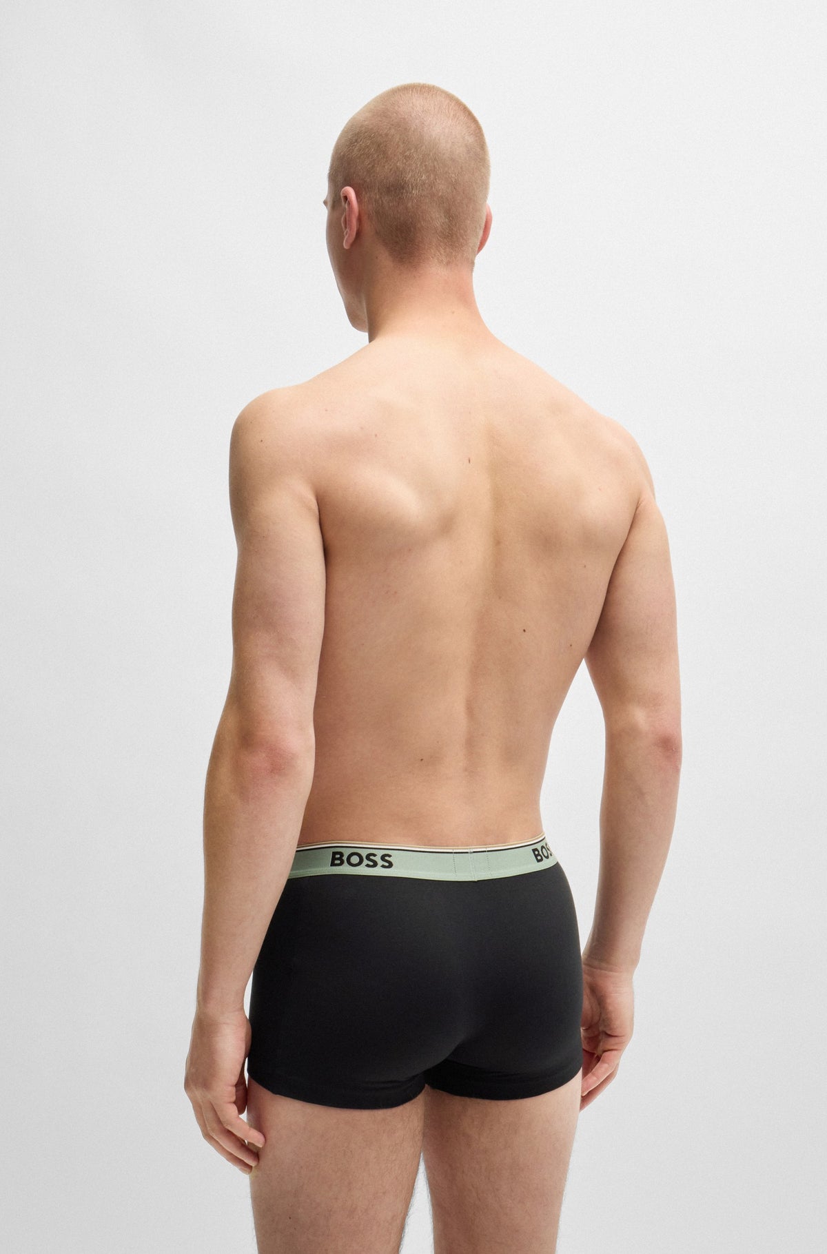 Hugo Boss Power 3-Pack Stretch-Cotton Trunks - Black hbeu50517827_969_360