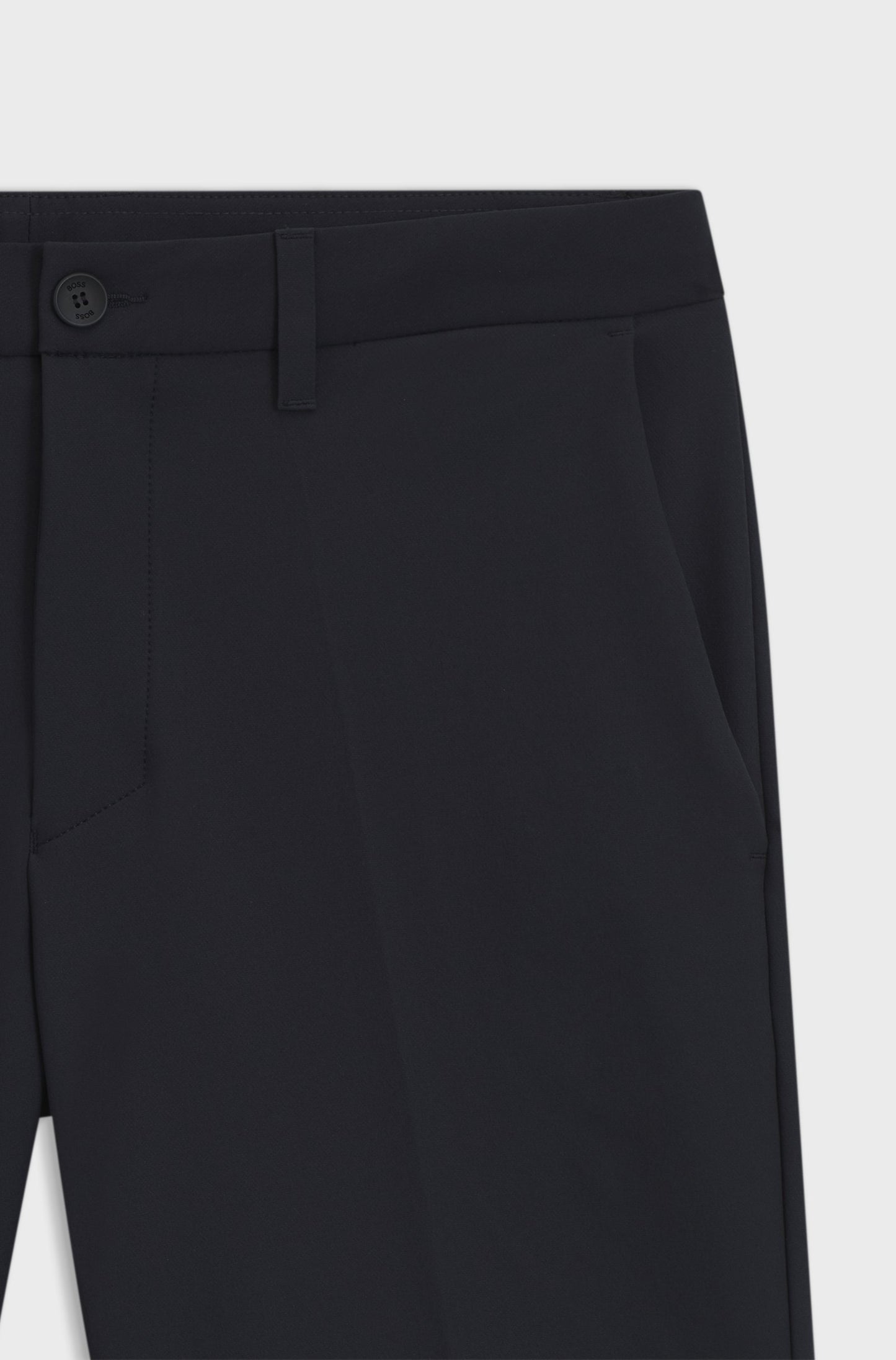 Hugo Boss Slim-fit Shorts in Water-repellent Stretch Fabric - Dark Blue hbeu50540337_402_240