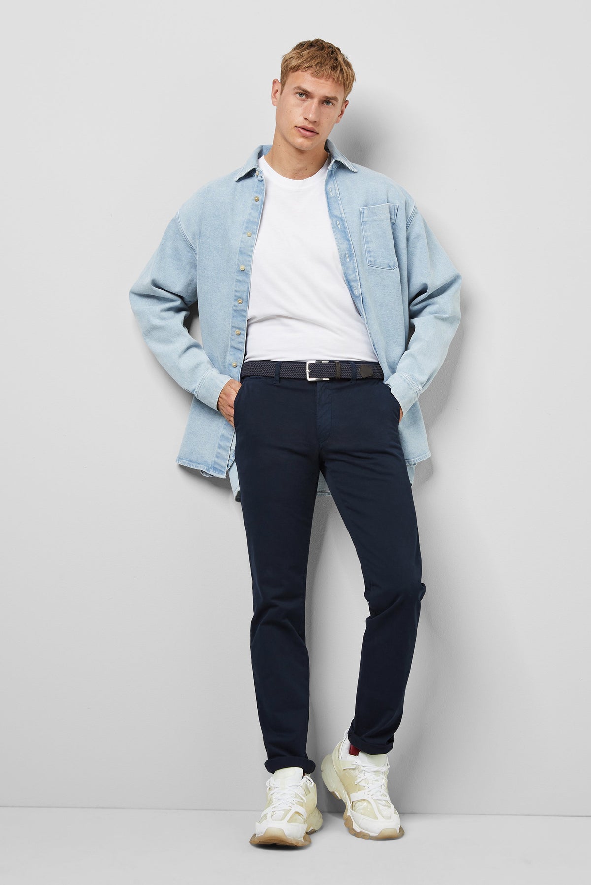 Meyer M5 Organic Cotton Chino - Navy meyer_hw21_M5-Chino_6001_19_total_66