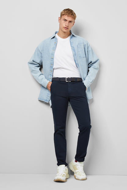 Meyer M5 Organic Cotton Chino - Navy meyer_hw21_M5-Chino_6001_19_total_66
