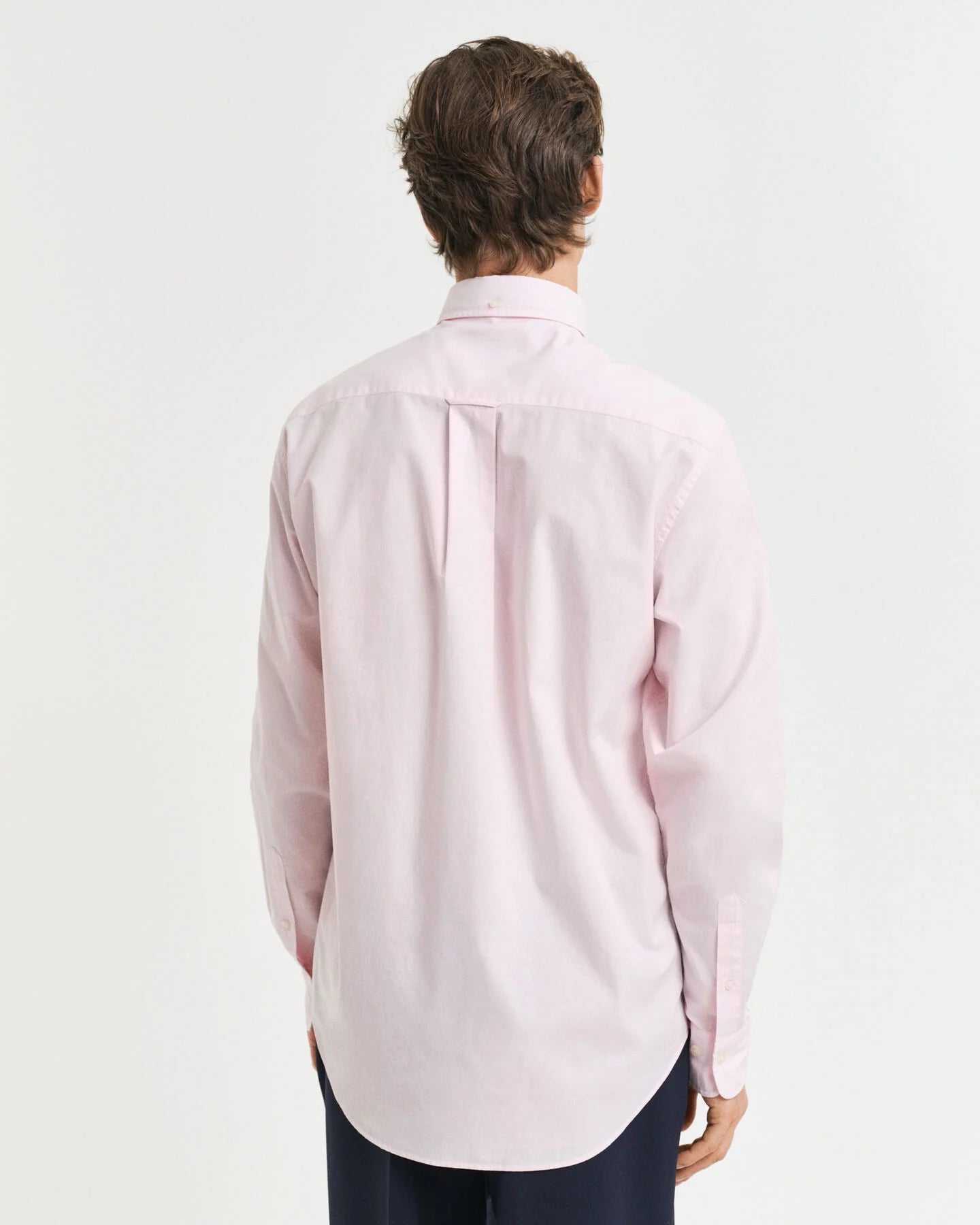 Gant Regular Fit Classic Poplin Shirt - Light Pink time__1733739018__202501-3000100-662-model-bv-1