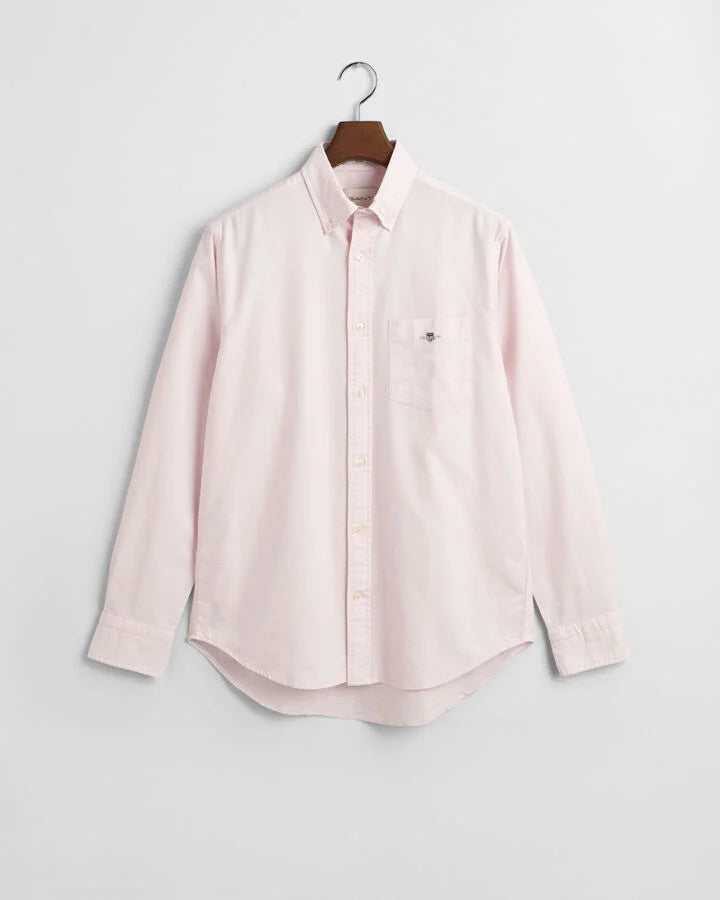 Gant Regular Fit Classic Oxford Shirt - Light Pink time__1743076288__202503-3000200-662-flat-fv-1