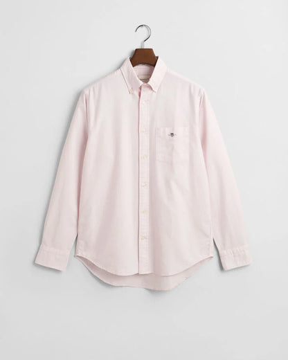 Gant Regular Fit Classic Oxford Shirt - Light Pink time__1743076288__202503-3000200-662-flat-fv-1