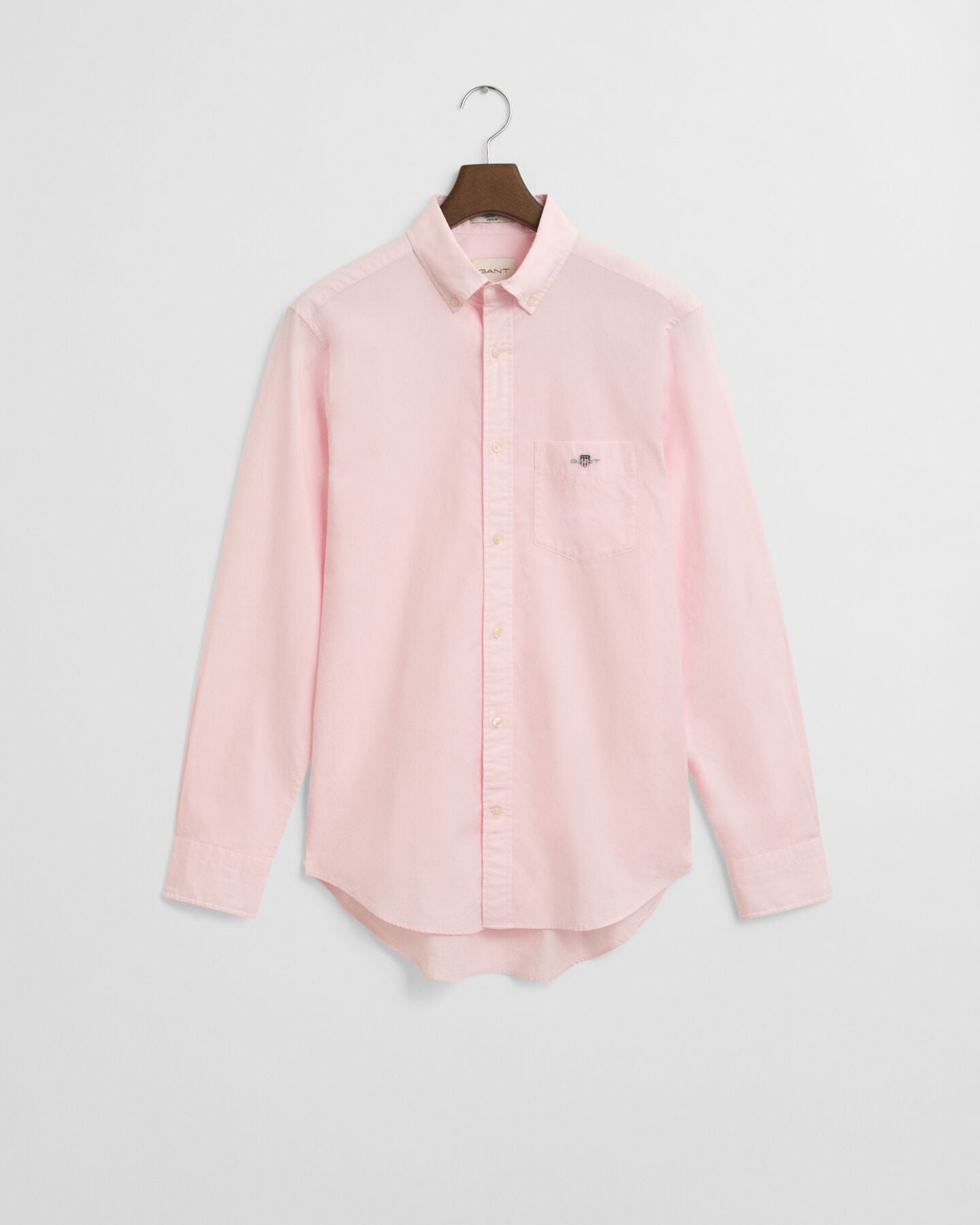 Gant Regular Fit Classic Poplin Shirt - Light Pink time__1744874706__202503-3000100-662-flat-fv-1
