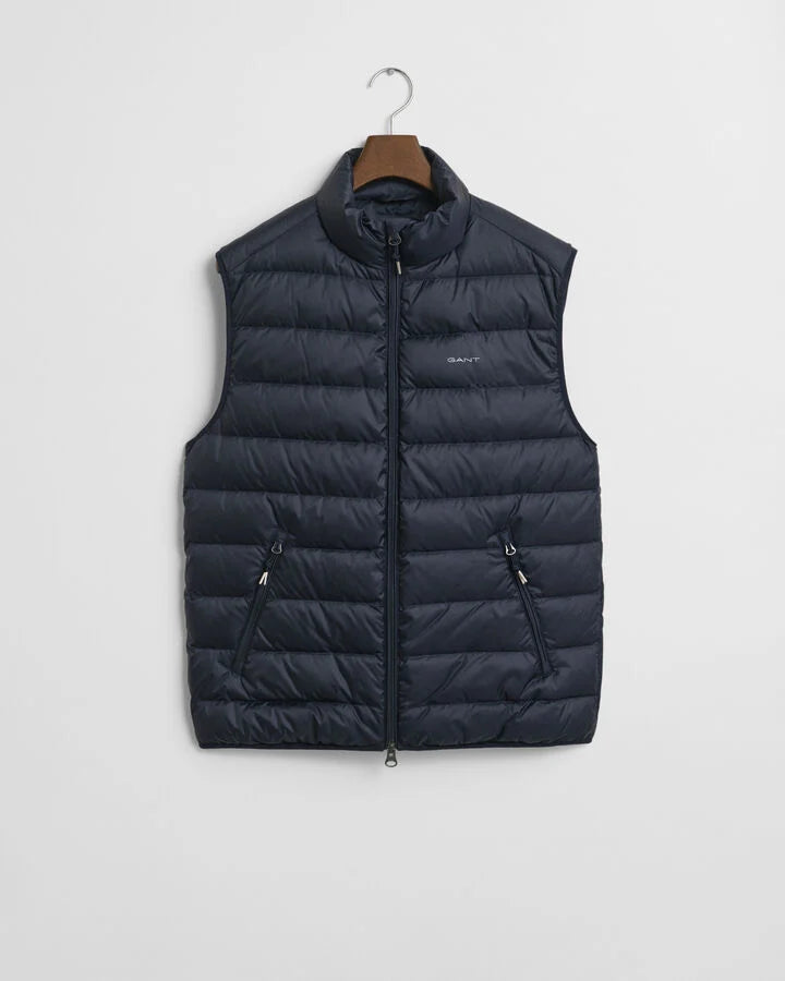 Gant Light Down Vest - Evening Blue time__1745594104__202503-7006527-433-flat-fv-1