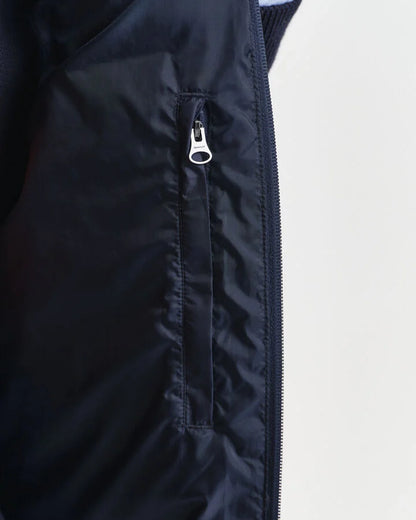 Gant Light Down Vest - Evening Blue time__1746565523__202503-7006527-433-crmodel-fv-2