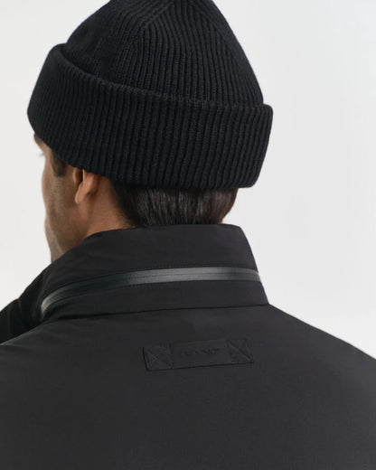 Gant Double Mid Length Jacket - Black time__1749808237__202503-7006553-005-crmodel-fv-6