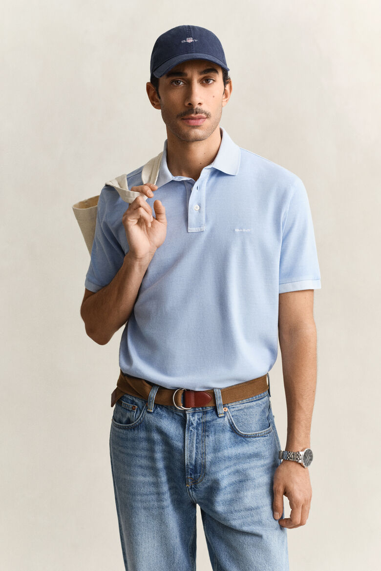 Gant Sunfaded Short Sleeve Polo time__1765968325__202601-2014057-457-model-fv-1