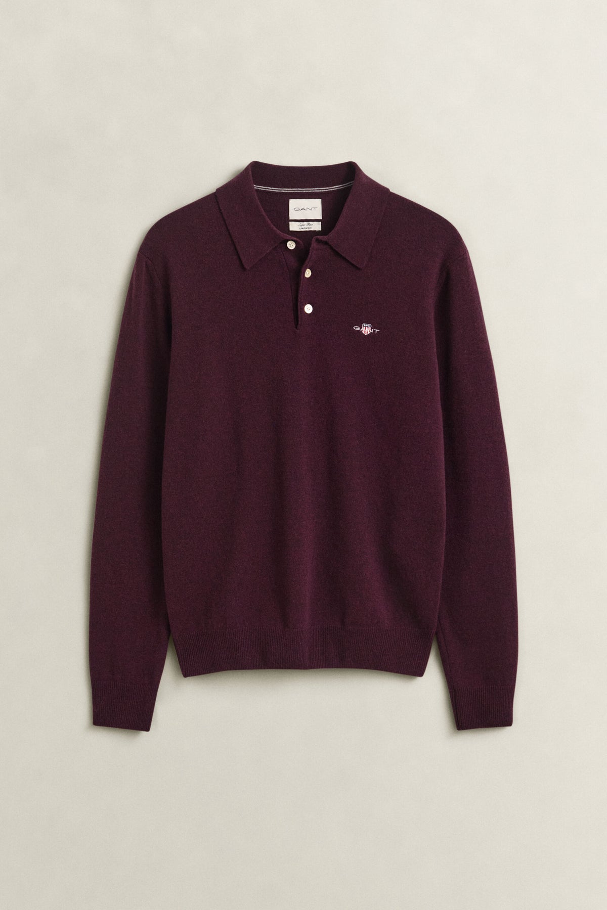GANT Superfine Lambswool Polo Sweater time__1779470421__202603-8060109-667-flat-fv-1