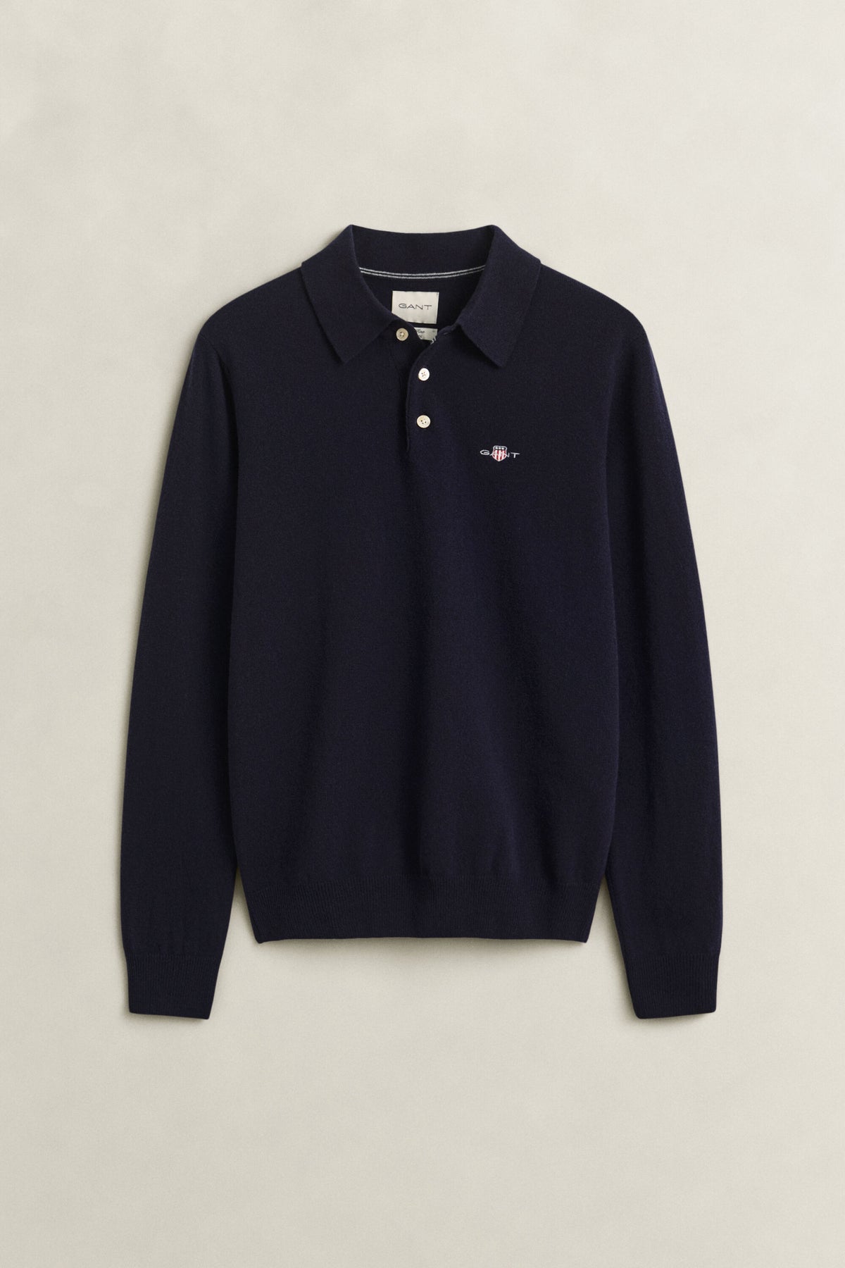 GANT Superfine Lambswool Polo Sweater time__1779470422__202603-8060109-410-flat-fv-1