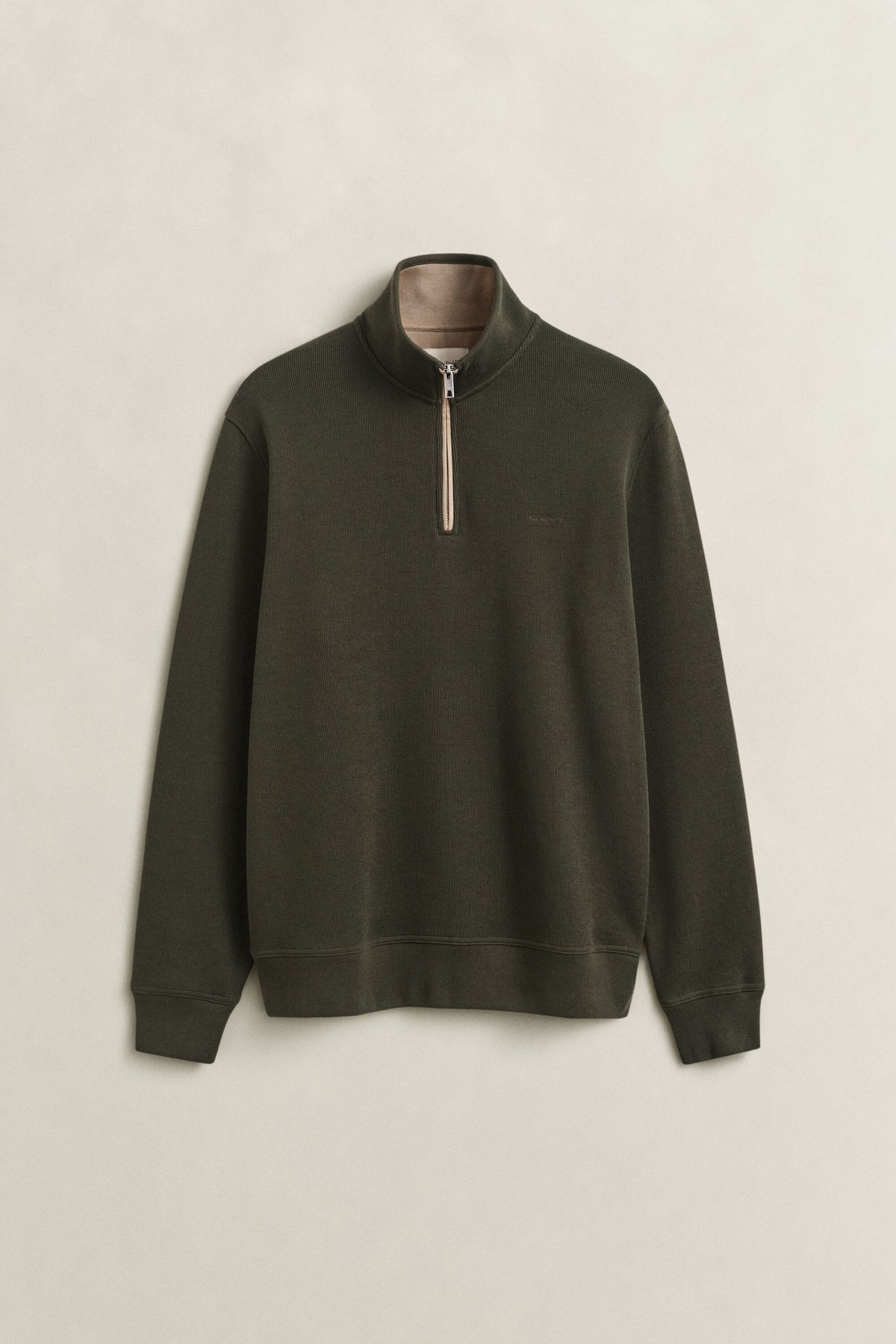 GANT Sacker Rib Half-Zip Sweatshirt time__1779470468__202603-2067160-368-flat-fv-1