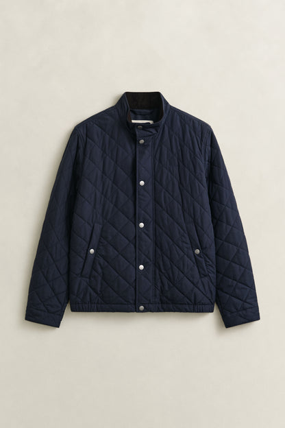 GANT Quilted Jacket - Evening Blue time__1782897616__202603-7006638-433-flat-fv-1
