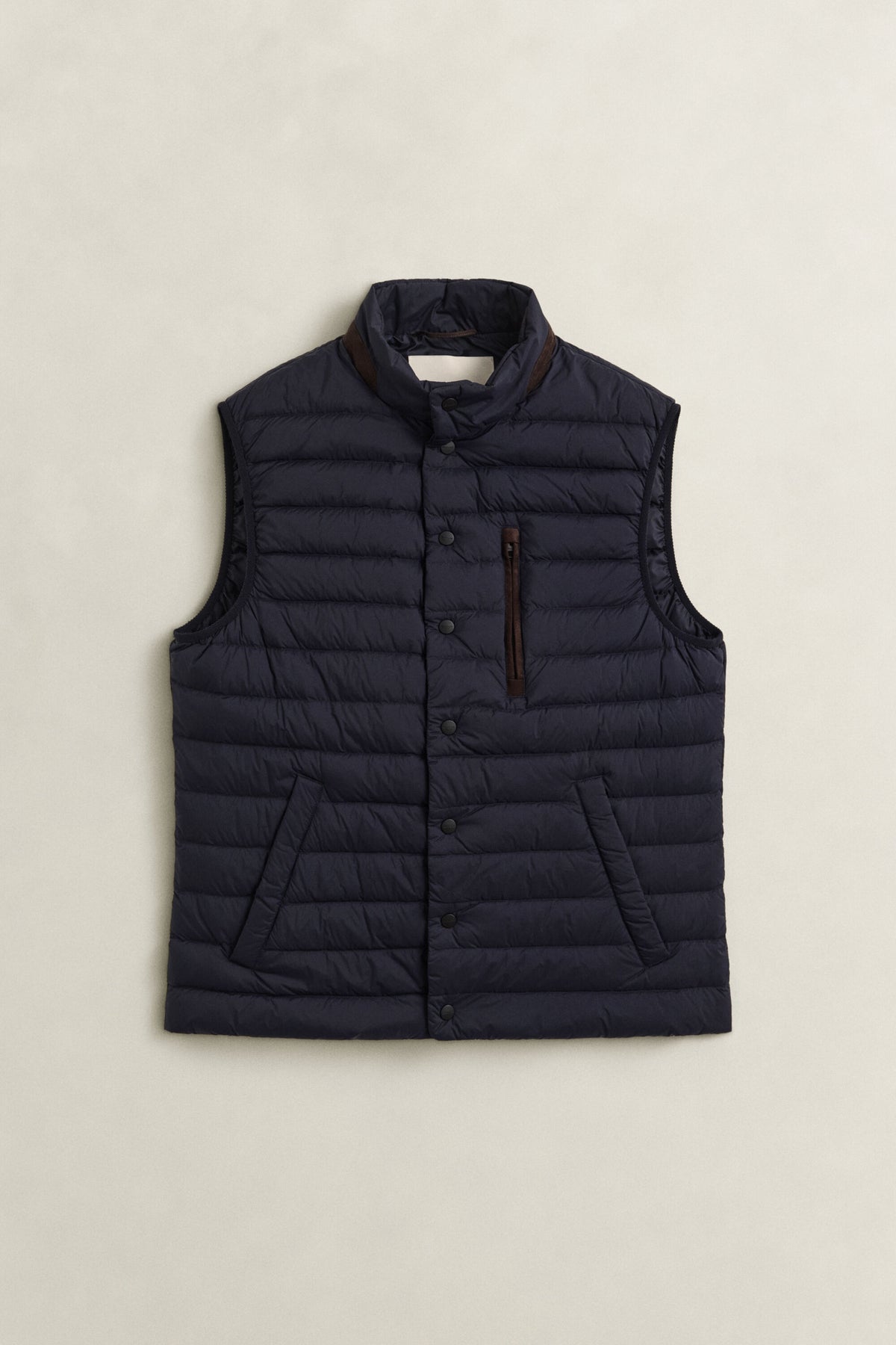 GANT Ultralight Down Vest - Evening Blue time__1783607404__202602-7006642-433-flat-fv-1